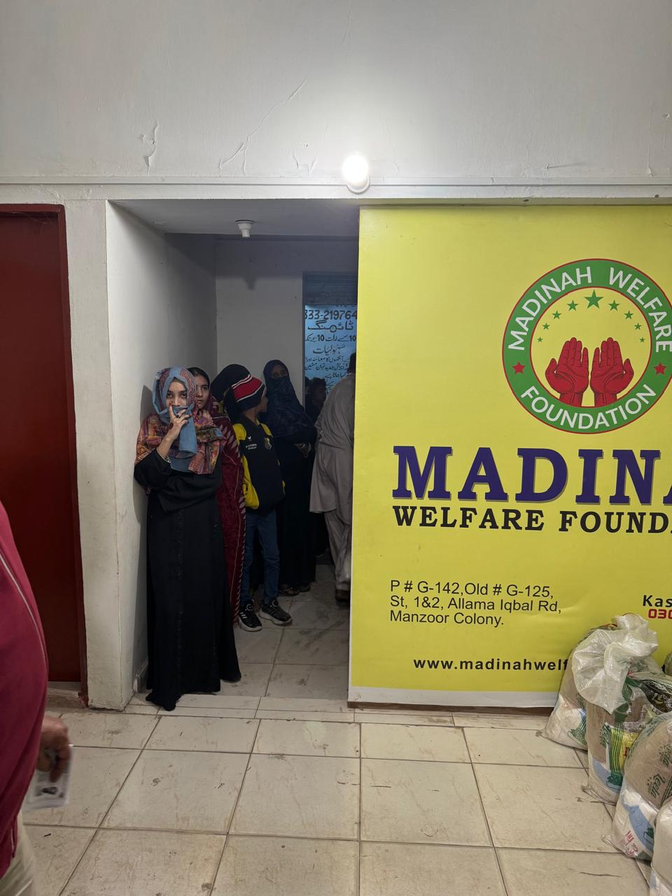 Helping by charity